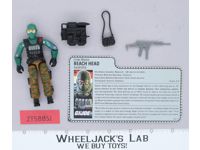 Beach Head V1 100% Complete G.I. Joe 1986 Hasbro Vintage Action Figure