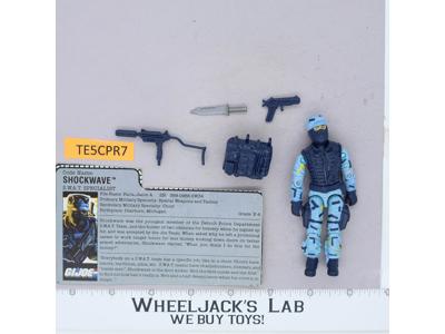 Shockwave V1 100% Complete G.I. Joe 1988 Hasbro Vintage Action Figure