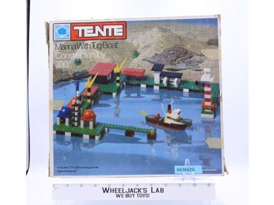 #330 Marina W/ Tug Boat Construction Toy Tente Hasbro