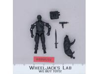 Black Major Snake Eyes Commando Complete G.I. Joe 1986 Hasbro Vintage Figure