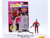 Slice V1 Ninja Force Complete 12 Cardback 1992 G.I. Joe Hasbro Vintage Figure
