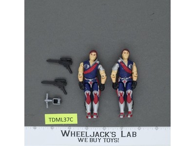 Tomax & Xamot V1 100% Complete G.I. Joe 1985 Hasbro Vintage Action Figure