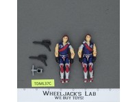 Tomax & Xamot V1 100% Complete G.I. Joe 1985 Hasbro Vintage Action Figure