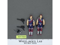 Tomax & Xamot V1 100% Complete G.I. Joe 1985 Hasbro Vintage Action Figure