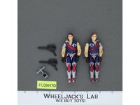 Tomax & Xamot V1 100% Complete G.I. Joe 1985 Hasbro Vintage Action Figure