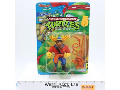 Monty Moose Teenage Mutant Ninja Turtles TMNT 1992 Playmates UNPUNCHED MOSC