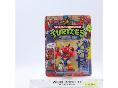 Groundchuck Teenage Mutant Ninja Turtles TMNT 1991 Playmates UNPUNCHED MOSC