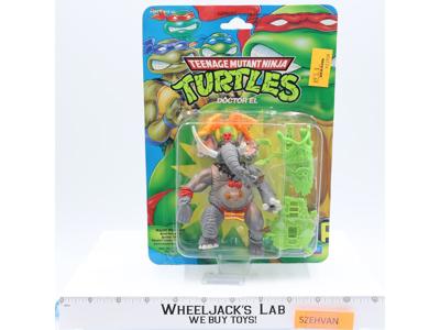 Doctor El Teenage Mutant Ninja Turtles TMNT 1992 Playmates UNPUNCHED MOSC NEW