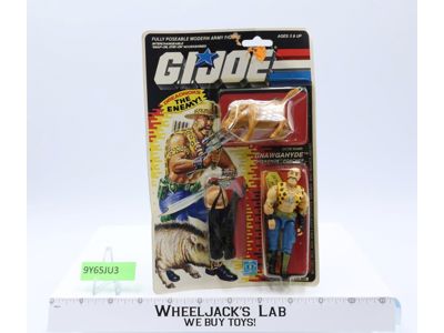 Gnawgahyde GI Joe 1989 Hasbro Vintage Action Figure NEW MOSC SEALED