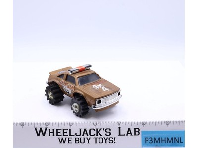 Sheriff Chevy Nova 4x4 Rough Riders 1981 LJN Stompers Vintage Toy Car WORKS