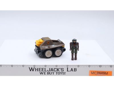 Shadow Invader W/ Major Romak Complete Starcom 1986 Coleco Action Figure Vehicle
