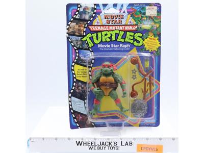 Movie Star Raph Teenage Mutant Ninja Turtles TMNT 1991 Playmates NEW MOSC SEALED