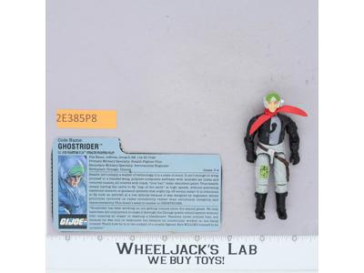 Ghostrider V1 100% Complete 1988 G.I. Joe Hasbro Vintage Action Figure