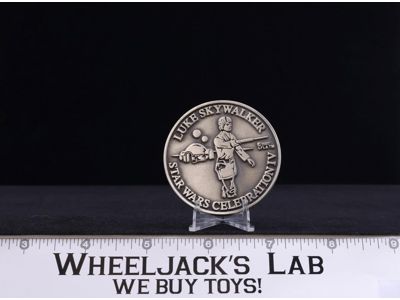 Luke Skywalker Star Wars Celebration IV 2007 Coin Medallion