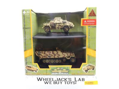 SDKFZ. 251/1 AUSF. D Hanomag & SDKFZ. 222 Panzerspahwagen Ultimate Soldier NEW