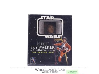 Luke Skywalker X-Wing Pilot Star Wars Gentle Giant Mini Bust W/COA 0013/7500