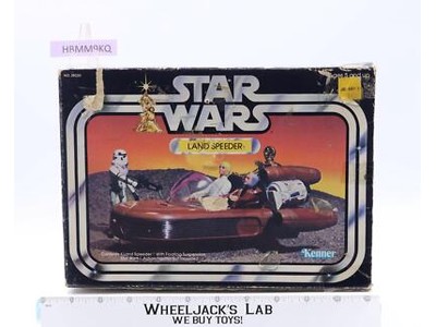 Land Speeder 100% Complete Star Wars 1977 Vintage Kenner Action Figure Vehicle