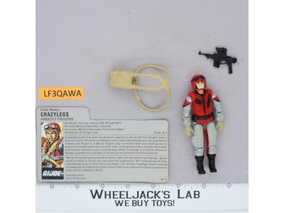 Crazylegs V1 100% Complete 1987 G.I. Joe Hasbro Vintage Action Figure