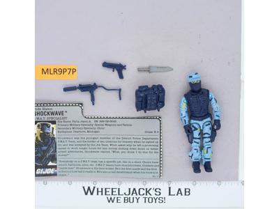 Shockwave V1 100% Complete G.I. Joe 1988 Hasbro Vintage Action Figure