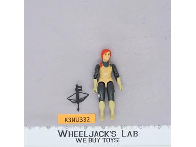 Scarlett V1 Straight Arm 100% Complete G.I. Joe 1982 Hasbro Vintage Figure