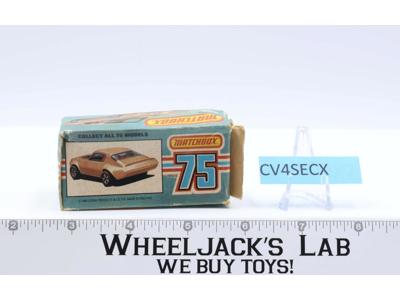Pontiac Trans Am Firebird No. 16 Lesney Superfast Matchbox 1979 W/Box England