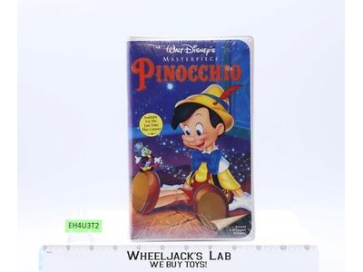 Pinocchio Walt Disney Masterpiece 1993 Home Video VHS NEW SEALED