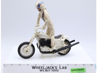 Evel Knievel Stunt Cycle Motorcycle 1973 Ideal Toy Vintage Action Figure