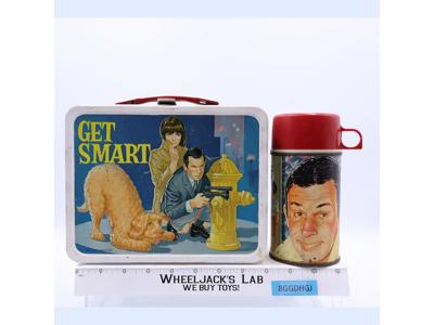 Get Smart Metal Lunch Box 1966 King-Seeley Thermos Co Vintage w/ THERMOS