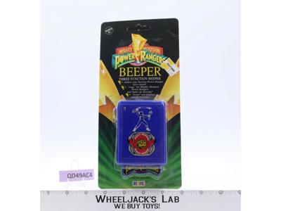Blue Ranger Beeper Mighty Morphin Power Rangers 1993 Hope Ind. NEW SEALED
