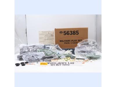 Military Playset 1989 Toy Street Inc. 54mm Plastic Toy Soldiers NEW MIB