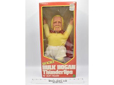 Rocky Hulk Hogan Thunderlips 18" WWF WWE NEW Wrestling Appleworks Action Figure