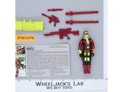 Gristle V1 100% Complete G.I. Joe 1993 Hasbro Vintage Action Figure
