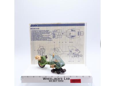 LCV Recon Sled 100% Complete GI Joe 1986 Hasbro Action Figure Vehicle Vintage