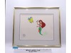 The Little Mermaid & Flounder Serigraph Disney Certified - Edition Size 2500