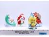 Ariel Flounder & Sebastian The Little Mermaid Disney 4-6" Ceramic Figurines