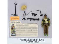 Alpine V1 100% Complete G.I. Joe 1985 Hasbro Vintage Action Figure