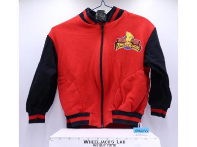 Red & Black Jacket Child M 5-6 Mighty Morphin Power Rangers 1994 Saban Pink