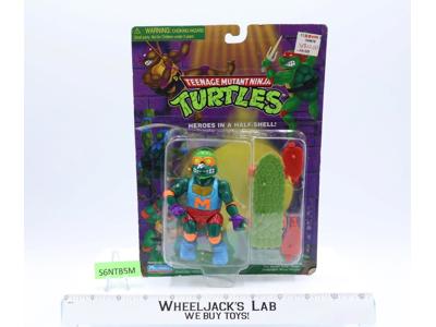 Skateboardin' Mike Teenage Mutant Ninja Turtles TMNT 1999 Playmates NEW MOSC