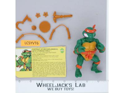 Storage Shell Michaelangelo Complete Teenage Mutant Ninja Turtles Playmates 1991