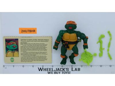 Rock n Roll Michaelangelo Complete Teenage Mutant Ninja Turtles 1989 Playmates