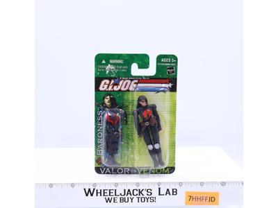 Baroness #1 Valor vs Venom GI Joe 2004 Hasbro Cobra Intelligence NEW MOSC SEALED