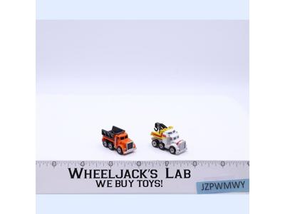Lot of 2 (Wrecker and Dump Truck) 1988-89 Vintage Galoob Micro Machines