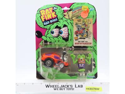 Rat Fink & the Rad Rods Rockin' Roadster 1990 Kenner w/ Cardback NEW MOSC