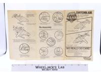 Kenner 1985 M.A.S.K. Switchblade Vintage Instruction Manual