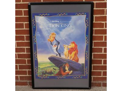 The Lion King Movie Poster 28" X 22" 1994 Walt Disney Company
