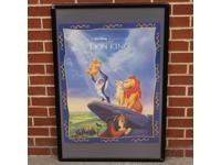 The Lion King Movie Poster 28" X 22" 1994 Walt Disney Company