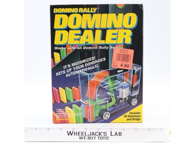 #9515 Domino Rally Domino Dealer 100% Complete 1994 Pressman Vintage WORKS