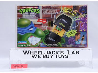 Talkin' Turtle Communicator GRADED 80+ TMNT 1994 Playmates NEW SEALED