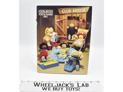 COLECO 1983 Toy Fair Employee Dealer Catalog Toys & Games CABBAGE PATCH GI JOE