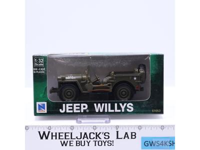 Willys Jeep Modern Armor Die-Cast 1:32 Scale NewRay Vehicle NEW SEALED